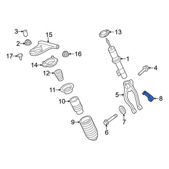 Ford OE - Suspension Strut Nut