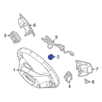 Ford OE - Steering Wheel Nut