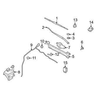 Ford OE - Windshield - Wiper & Washer Components (Hybrid)