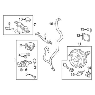 Ford OE - Cowl - Components on Dash Panel (Hybrid)