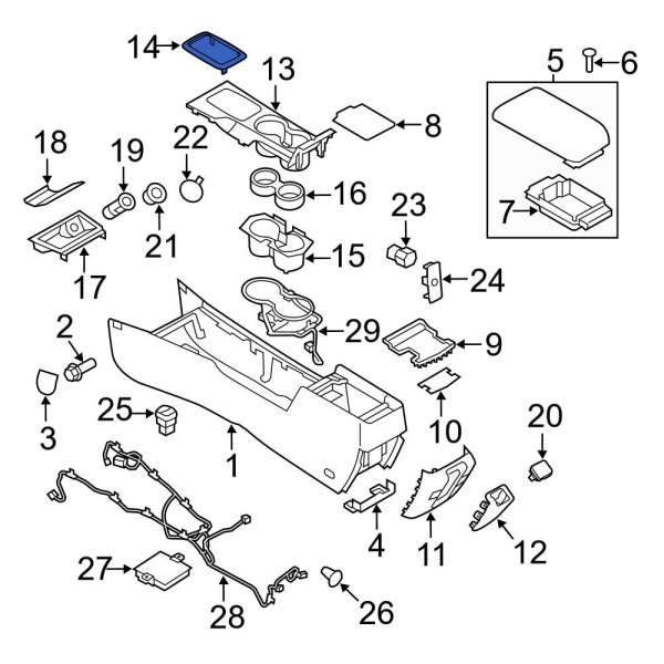 Automatic Transmission Shift Cover Plate