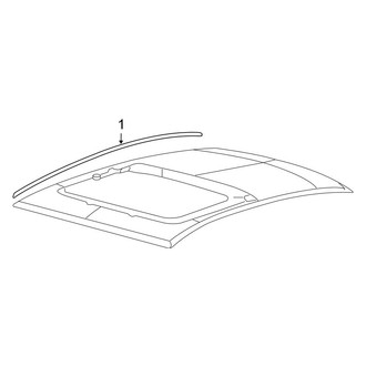 Ford OE - Roof - Exterior Trim (FULL HYBRID EV-GAS (FHEV))