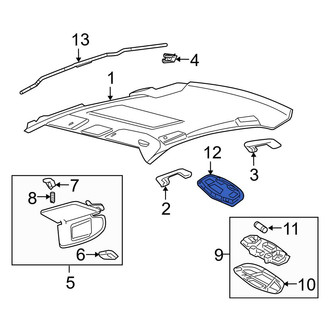 Ford OE - Dome Light Bracket