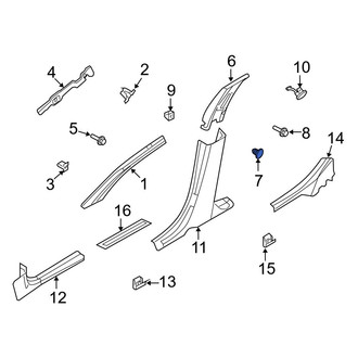 Ford OE - Grille Retainer