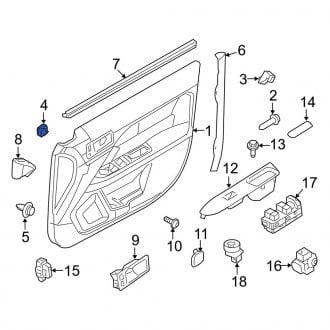 Ford OE - Headliner Clip