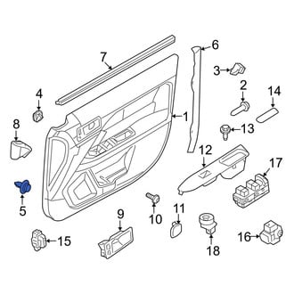 Ford OE - Door Interior Trim Panel Retainer