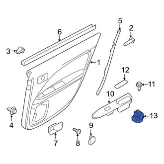 Ford OE - Front Right Door Window Switch