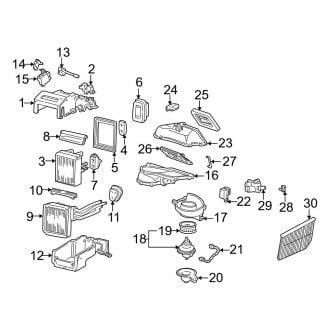 Ford Thunderbird Oem A C Heating Parts Systems Carid Com