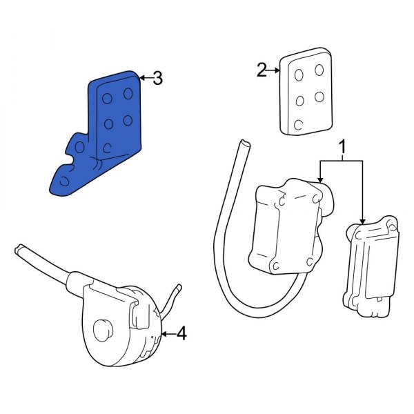 Cruise Control Servo Bracket