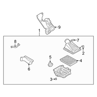 Ford OE - Engine - Air Intake