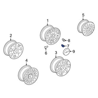 Ford OE - Wheel Lug Nut