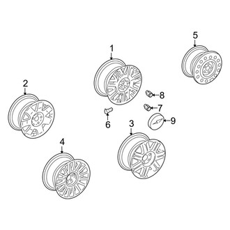 Ford OE - Wheels - Covers & Trim