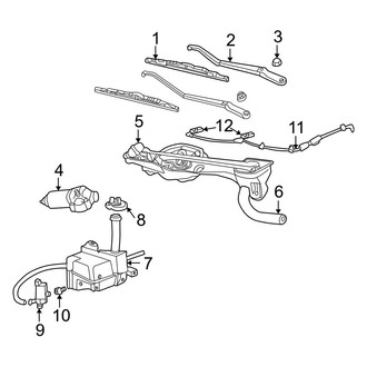 Ford OE - Windshield - Wiper & Washer Components