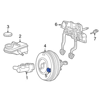 Ford OE - Power Brake Booster Check Valve