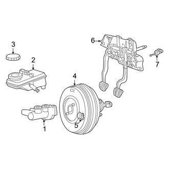 Ford OE - Cowl - Components on Dash Panel