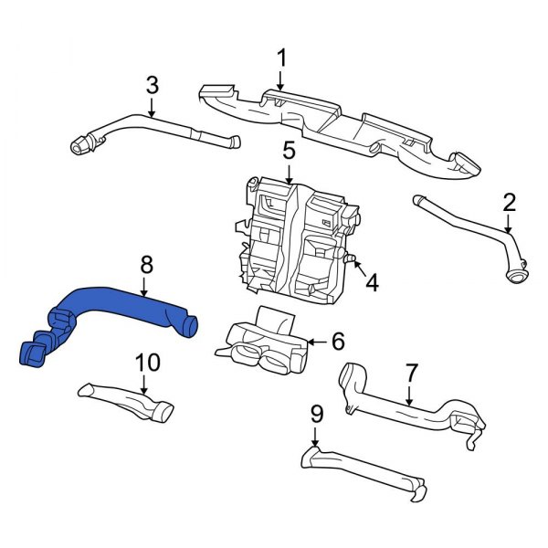 Instrument Panel Air Duct