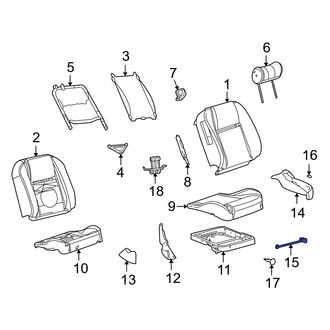 Ford OE - Right Seat Lumbar Switch
