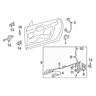 Ford OE - Door - Lock & Hardware