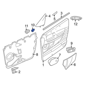 Ford OE - Right Door Window Switch