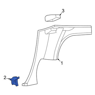 Ford OE - Quarter Panel Trim Panel Clip