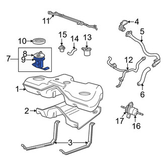 Ford OE - Fuel Pump Tank Seal