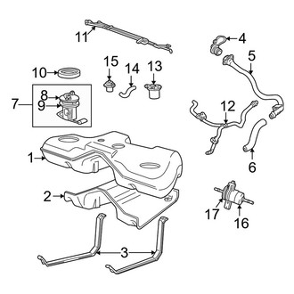 Ford OE - Fuel System Components