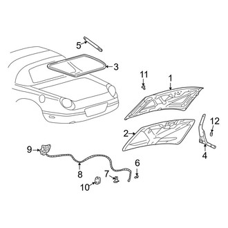 Ford OE - Trunk Lid - Lid & Components