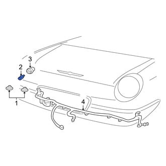 Ford OE - License Plate Light Bulb