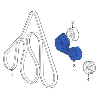 Ford OE - Accessory Drive Belt Tensioner Assembly