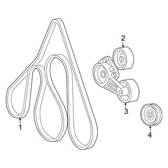 Ford OE - Cooling - Belts & Pulleys
