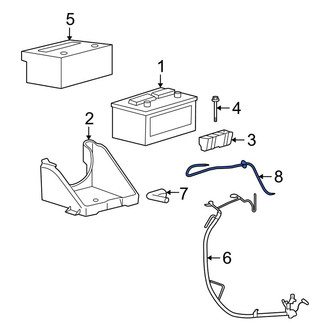 Ford OE - Battery Cable Harness