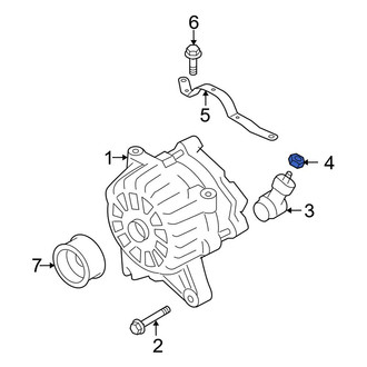 Ford OE - Starter Nut