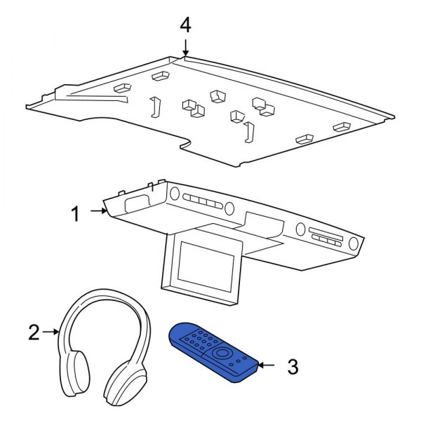 DVD Player Remote Control