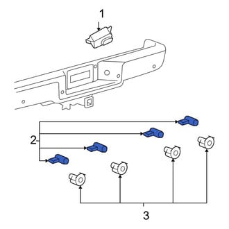 Ford OE - Rear Parking Aid Sensor