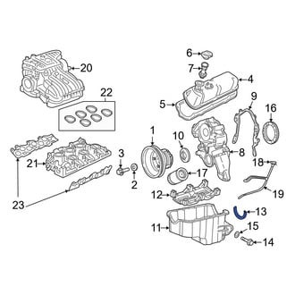 Ford OE - Rear Engine Oil Pan Gasket