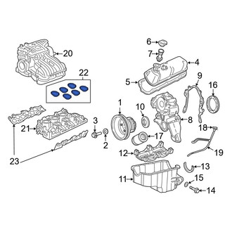 Ford OE - Fuel Injection Plenum Gasket