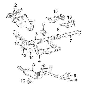 2007 Ford F-150 OEM Exhaust Parts | Systems, Tips — CARiD.com