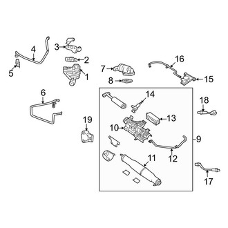 Ford OE - Emission System - Emission Components (4.2L)