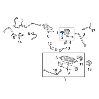 Ford OE - Exhaust Gas Recirculation (EGR) Valve Gasket
