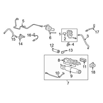 Ford OE - Emission System - Emission Components (4.6L)