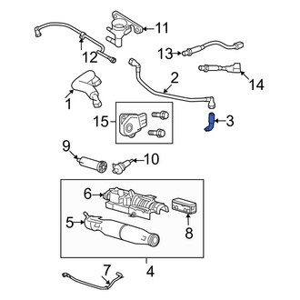 Ford OE - PCV Valve Hose