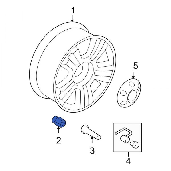 Wheel Lug Nut