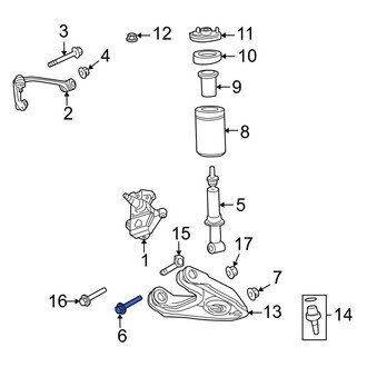 Ford OE - Alignment Camber Adjusting Eccentric Bolt