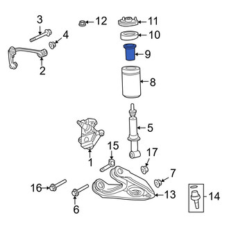 Ford OE - Front Suspension Shock Absorber Bellows