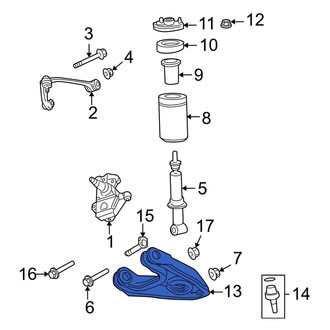 Ford OE - Front Left Upper Suspension Control Arm
