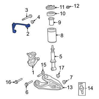 Ford OE - Front Left Upper Suspension Control Arm