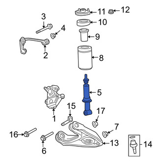 Ford OE - Front Suspension Shock Absorber