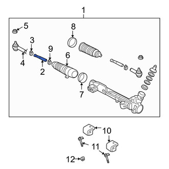 Ford OE - Outer Steering Tie Rod End