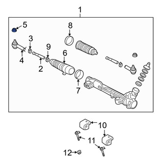 Ford OE - Engine Mount Nut