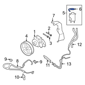 Ford OE - Power Steering Reservoir Cap